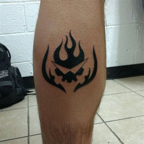 gurren lagann tattoo|gurren lagann team symbol.